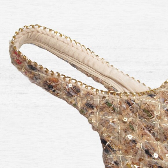 Anthropologie Maeve Sleeveless Tweed Fit & Flare Mini Dress Size 0 - Picture 11 of 15